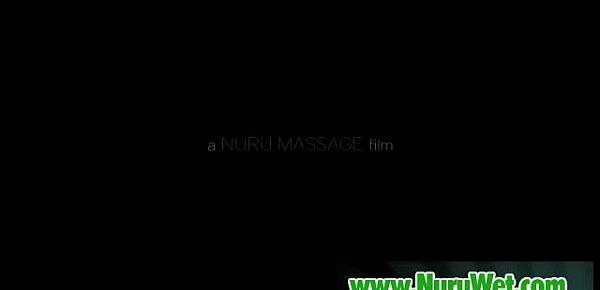  Abby Cross and Jake Jace try nuru massage